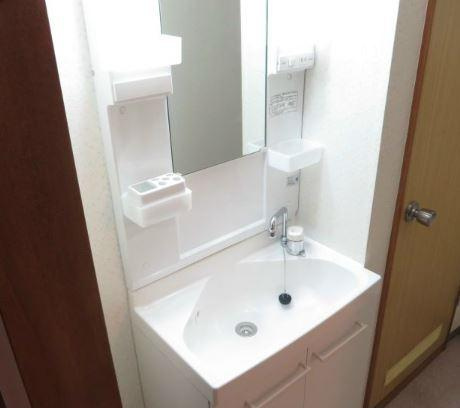 川崎市多摩区登戸の賃貸マンションの洗面所