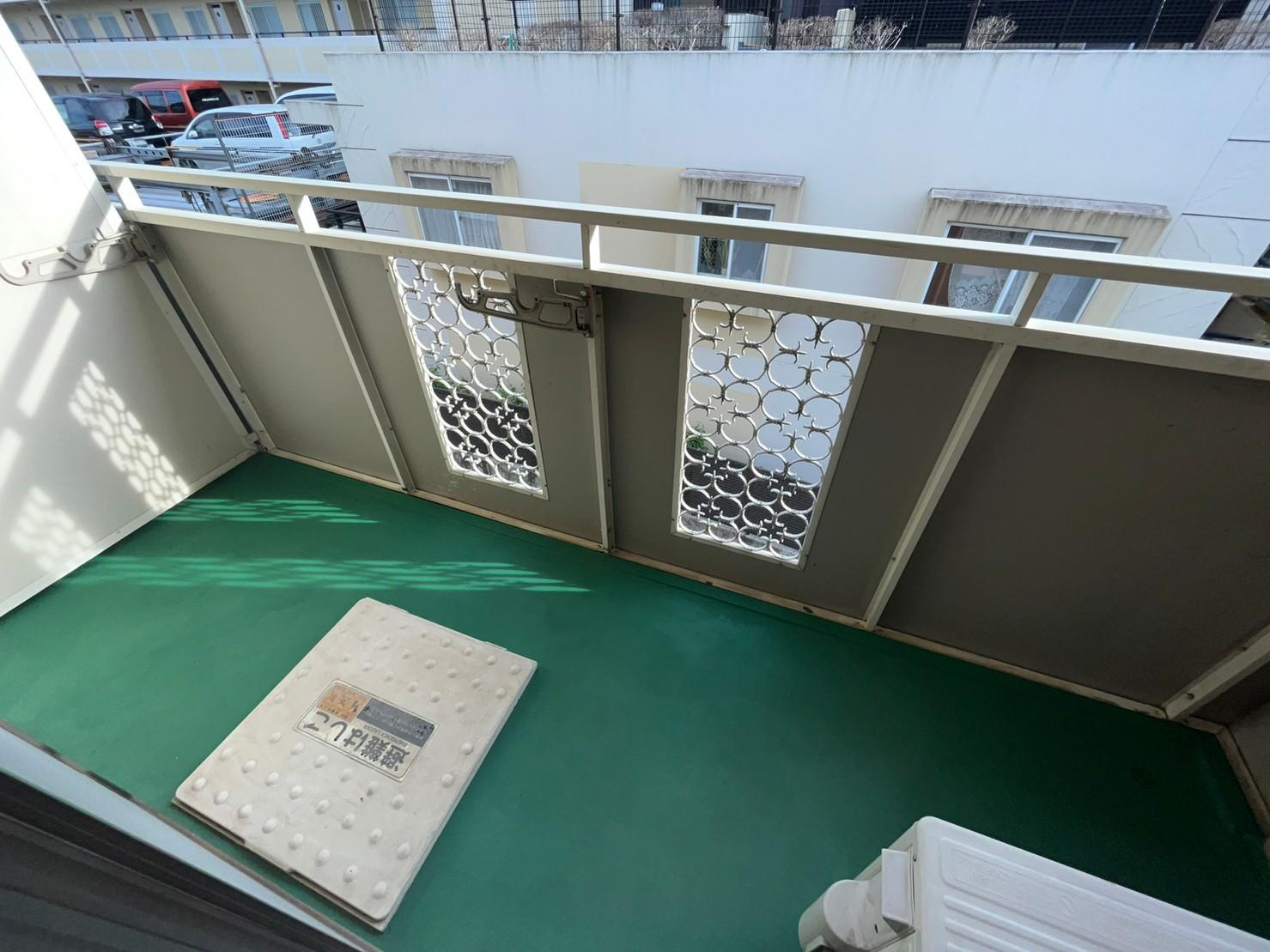 ファミール生田のバルコニー