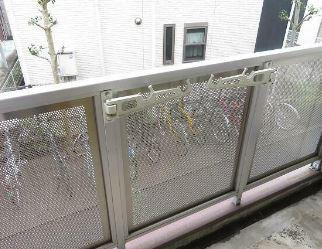 菱和パレス向ケ丘遊園のバルコニー