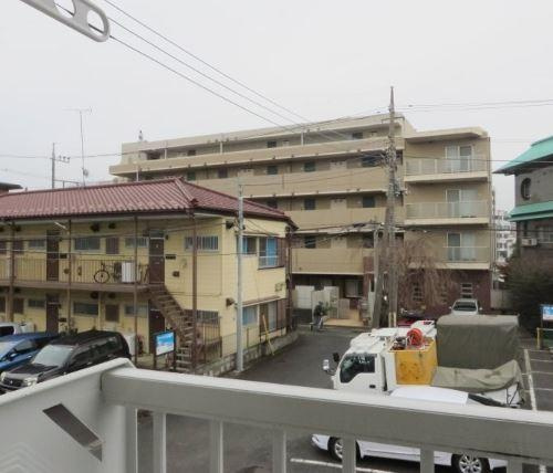 川崎市多摩区登戸のアパートの展望