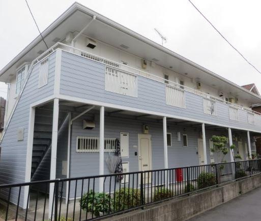 川崎市多摩区登戸のアパートの外観