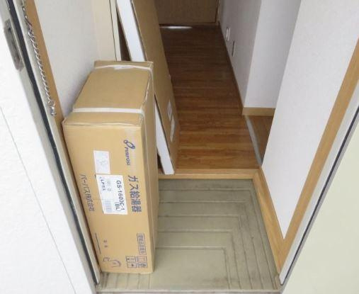 川崎市多摩区登戸のアパートの玄関