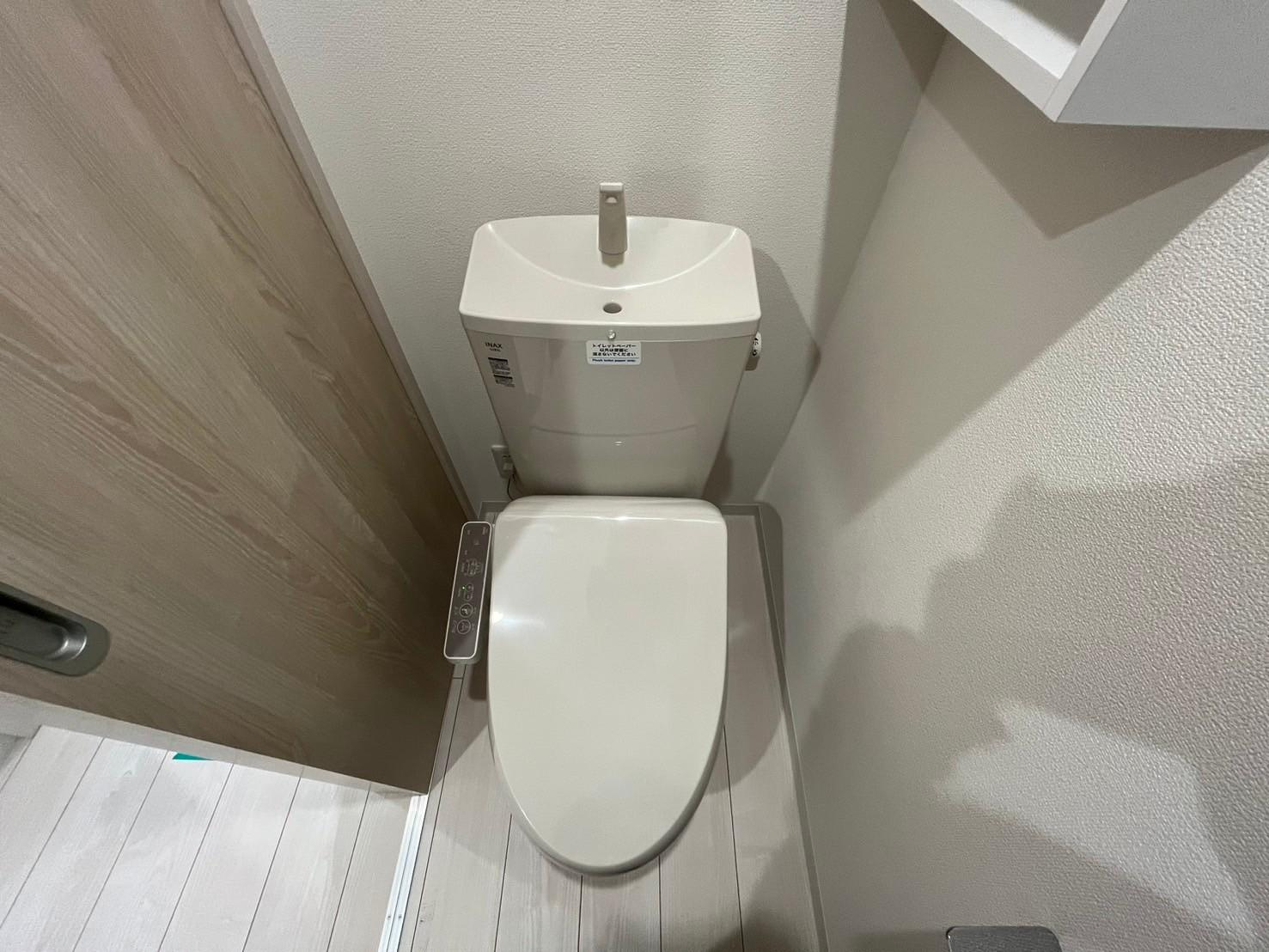 川崎市多摩区登戸の賃貸マンションのトイレ