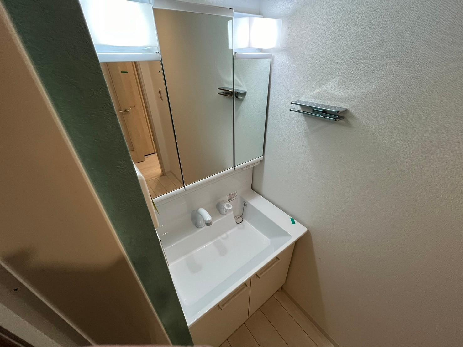 川崎市多摩区登戸の賃貸マンションの洗面所