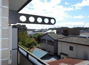 川崎市多摩区登戸の賃貸マンションのバルコニー