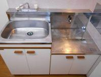 川崎市多摩区登戸の賃貸マンションのキッチン