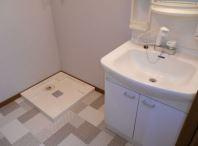 川崎市多摩区登戸の賃貸マンションの洗面所