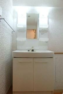 川崎市多摩区中野島５丁目の賃貸マンションの洗面所