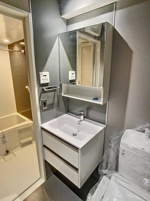 川崎市中原区上新城２丁目の賃貸マンションの洗面所