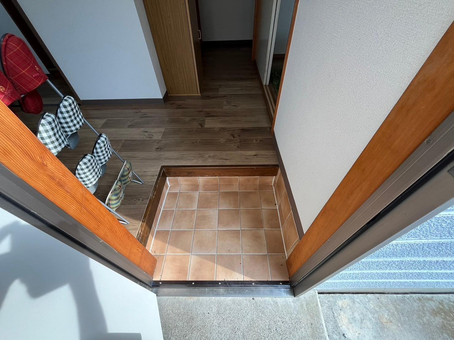 川崎市多摩区菅野戸呂のタウンの玄関