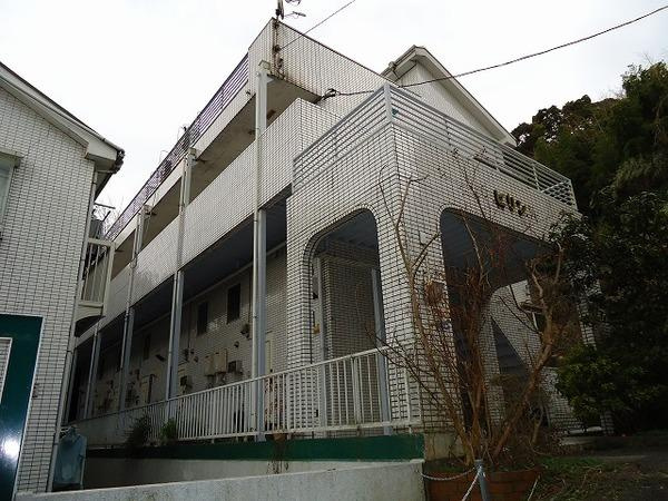 川崎市多摩区枡形２丁目のアパートの外観