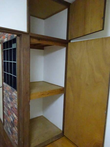 川崎市多摩区枡形２丁目のアパートの収納