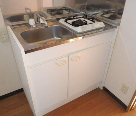 川崎市多摩区長尾１丁目の賃貸マンションのキッチン