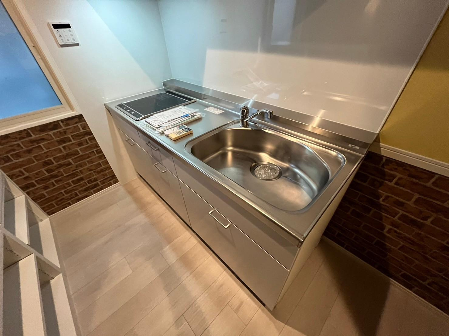 川崎市多摩区宿河原７丁目の賃貸マンションのキッチン