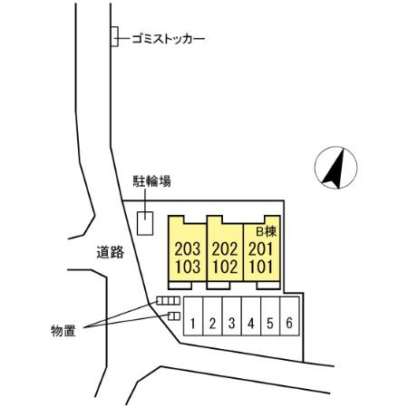 リブルの区画図