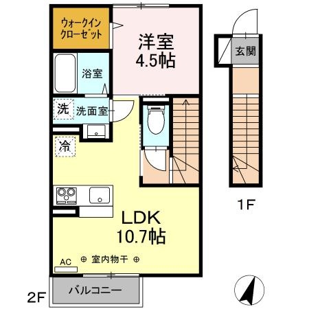リブルの間取り