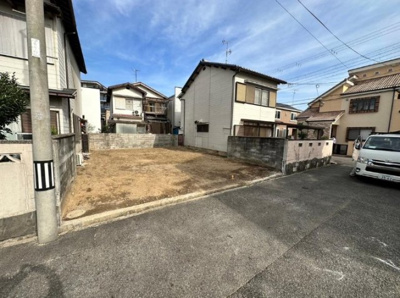【前面道路含む現地写真】 | 西宮市　建築条件無土地　薬師町