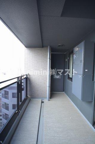 ワコーレ大阪新町タワーレジデンスのバルコニー