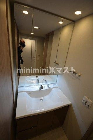 ワコーレ大阪新町タワーレジデンスの洗面所