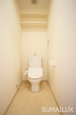 熊本市中央区上林町の賃貸マンションのトイレ