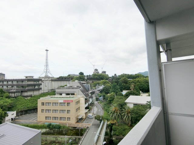 熊本市中央区上林町の賃貸マンションの展望