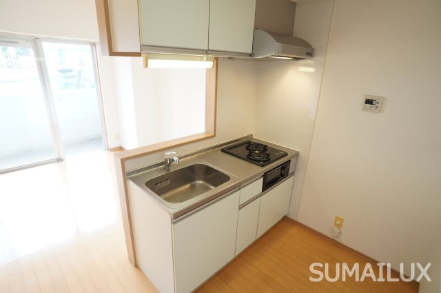 熊本市中央区上林町の賃貸マンションのキッチン