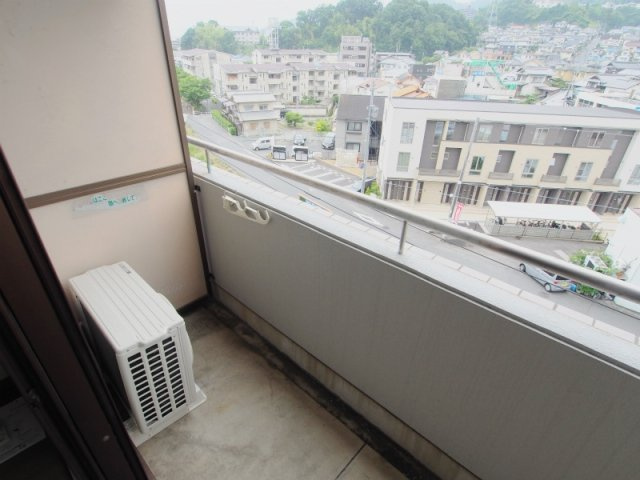 ベータビルのバルコニー