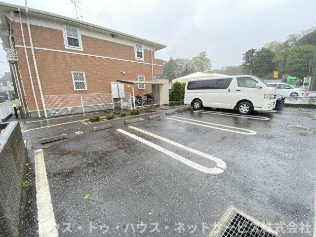 グリーンパークの駐車場