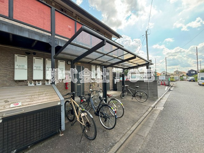 【その他共用部分】 | サンフォレスト-女性限定- | 自転車置き場