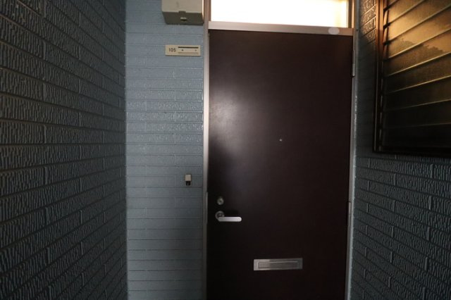 パークヴィラの玄関