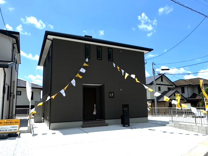 SUN COURT－サンコート－小倉南区葛原3丁目　【小倉南区　新築戸建て】の外観|落ち着いた色合いの外観です♪　【小倉南区　新築戸建て】