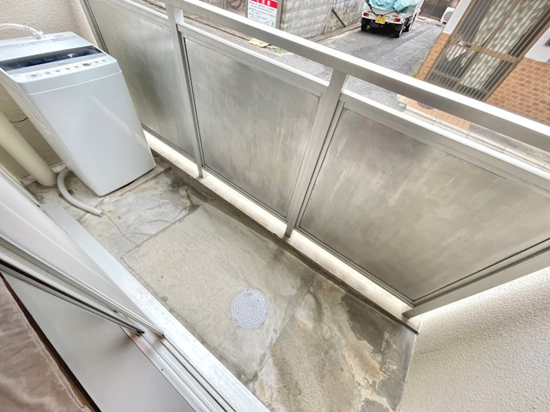 エクセレント丸太町のバルコニー