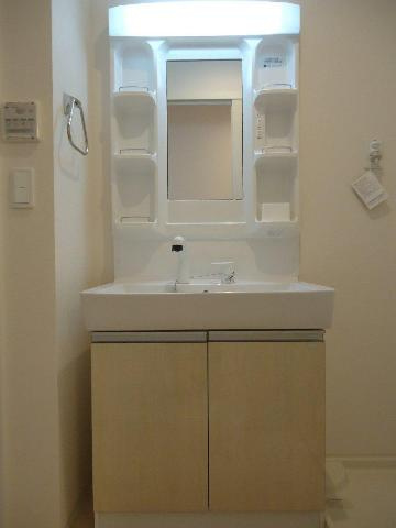 久留米市御井旗崎４丁目の賃貸マンションの洗面所|使いやすい洗面所です