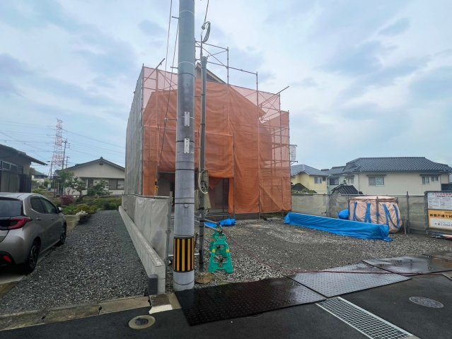 SUN COURT－サンコート－小倉南区葛原3丁目　【小倉南区　新築戸建て】の外観|現地撮影　2024,4,26　SUN COURT－サンコート－小倉南区葛原3丁目　【小倉南区　新築戸建て】