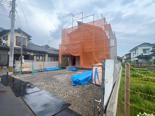 SUN COURT－サンコート－小倉南区葛原3丁目　【小倉南区　新築戸建て】の外観|現地撮影　2024,4,26　SUN COURT－サンコート－小倉南区葛原3丁目　【小倉南区　新築戸建て】
