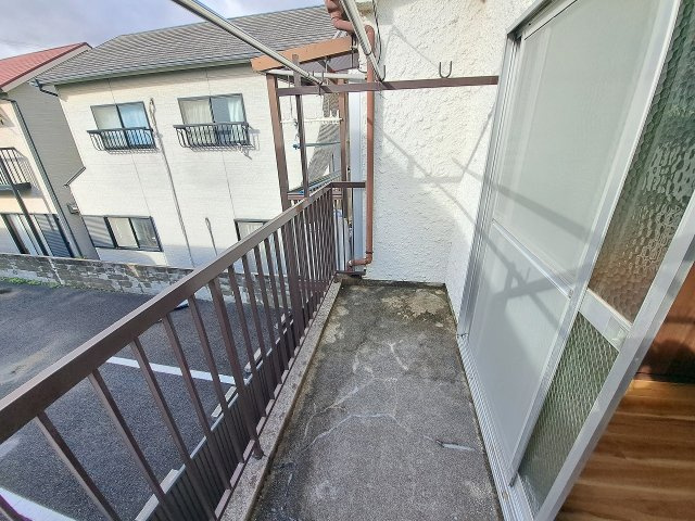浦風町テラスハウスのバルコニー