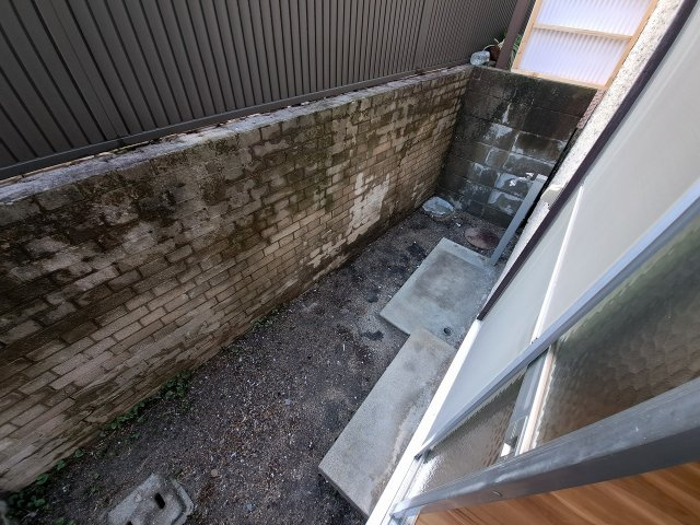 浦風町テラスハウスのバルコニー