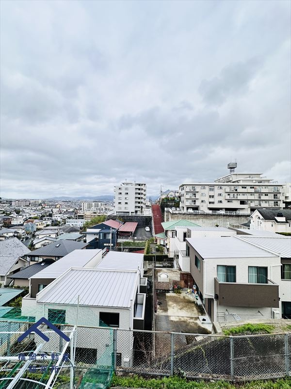 スカイタウン寺塚25号棟の展望