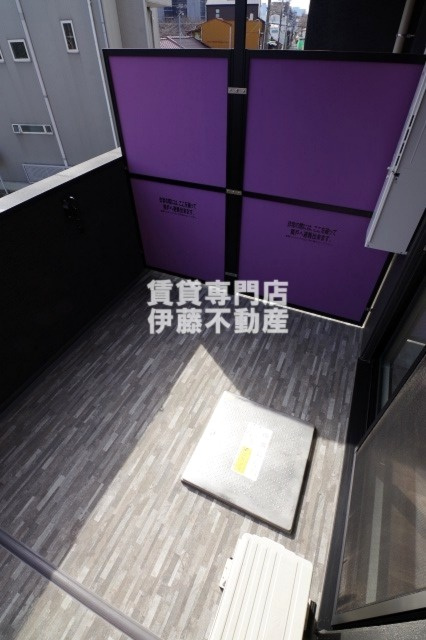 S-RESIDENCE志賀本通Northのバルコニー