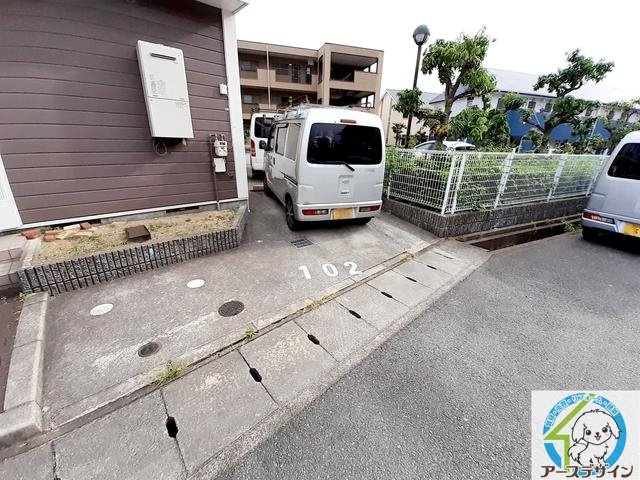 シティロッジⅡの駐車場|駐車スペースもあります