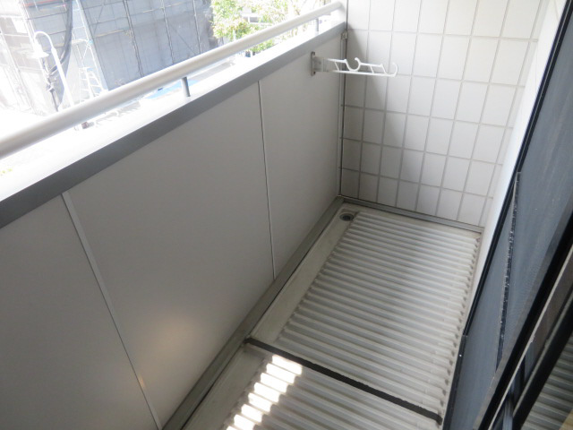 パストラル田寺東　A棟のバルコニー