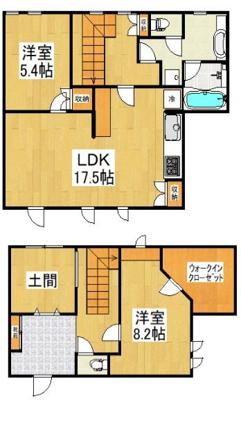 凛樹la colline Aの間取り