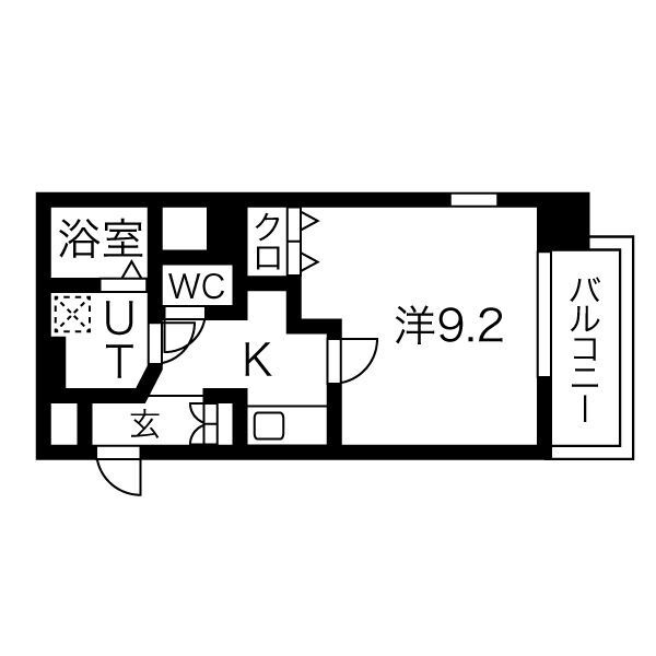 オズレジデンス布施柳通の間取り