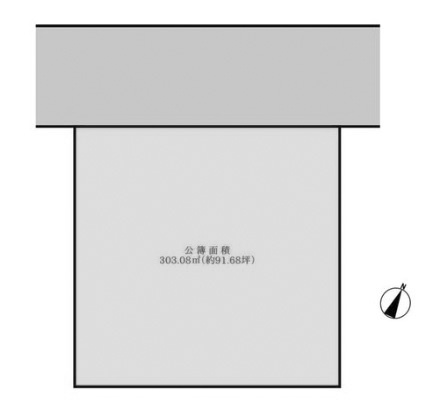 【土地図】 | 亀岡　西つつじヶ丘雲仙台　建築条件無し売土地