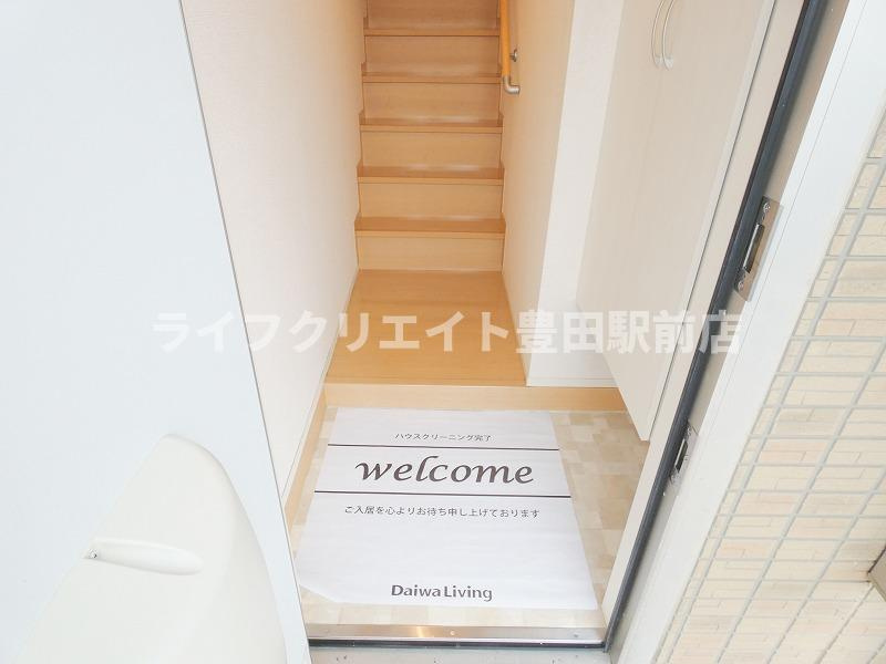 une cachetteの玄関