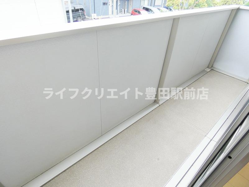 une cachetteのバルコニー