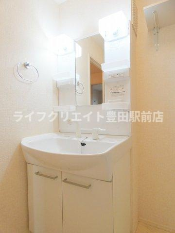 une cachetteの洗面所