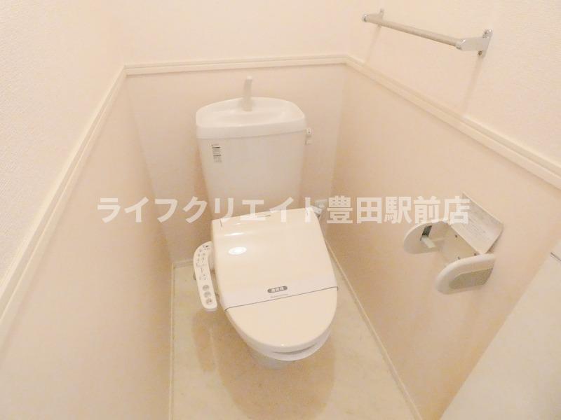 une cachetteのトイレ