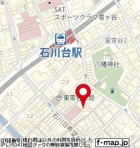 【地図】 | ブライズ東雪谷アジールコート