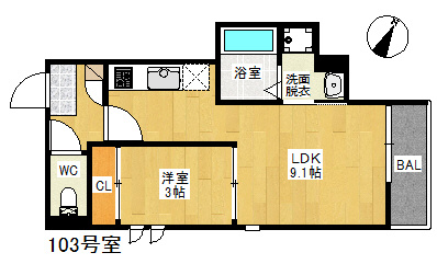 【間取り】 | Grandtic stella☆１